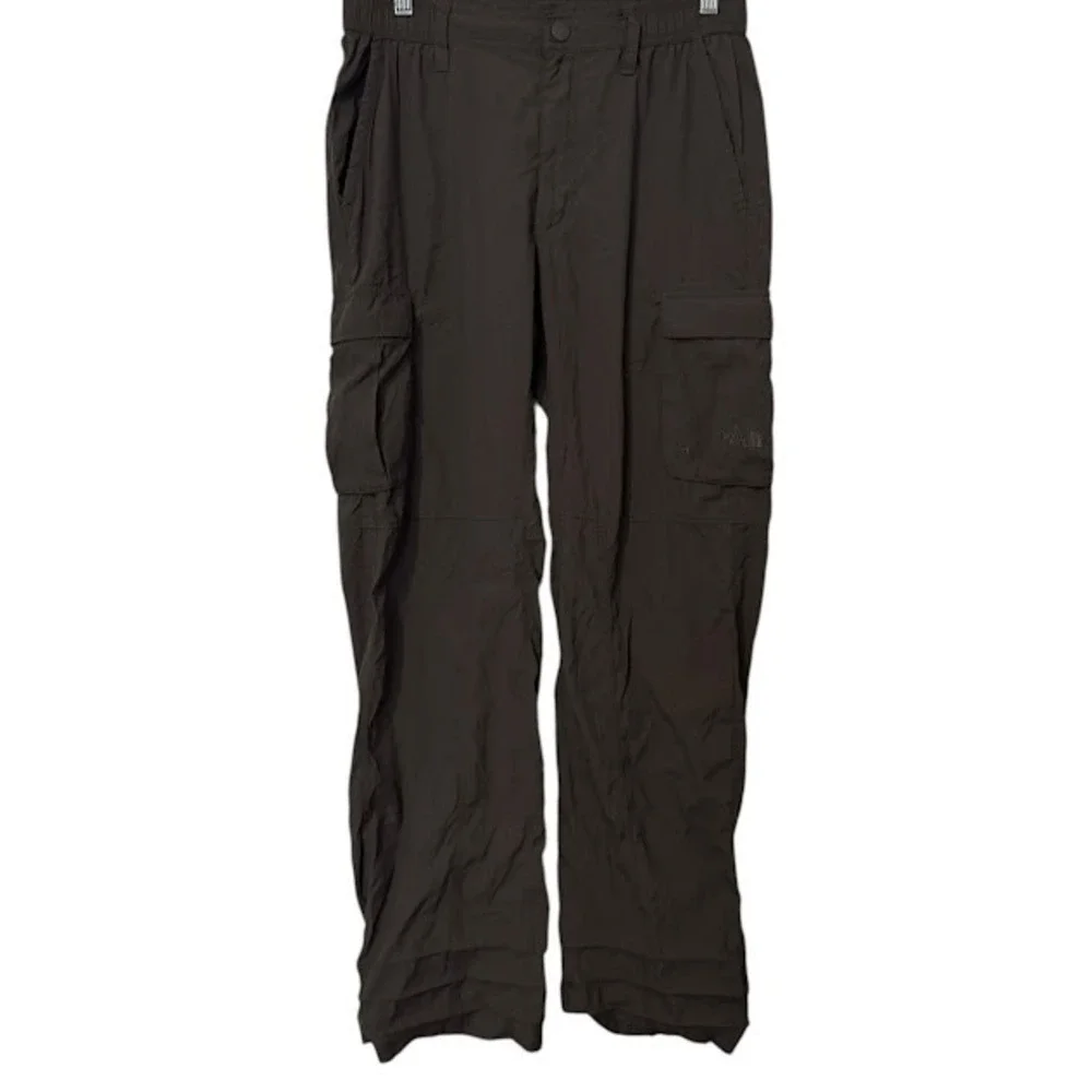The North Face Dark Green Horizon Peak Lightweight Nylon Cargo‎ Pants Mens 30